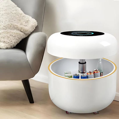 Smart Mobile Refrigerator X1 Draagbaar met universele wielen Hydraulisch Lifting Cover 130L Koelkast Draadloos opladen