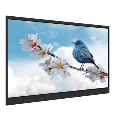 Interactief Flat Panel Display Android WIN OPS EDLA Google gecertificeerd 75 inch USB HDMI TYPE-C WIFI Smart Board Voor school