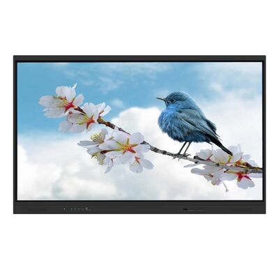 65 75 86 98 inch interactief flatpanel interactief whiteboard Ondersteuning dubbel systeem