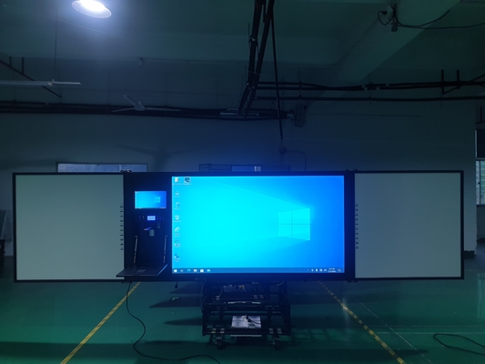 75" Android Multi Finger Pen Touch 4K UHD LED Smart Blackboard Google PC Camera Mic Scanner ingebouwd met verplaatsbare stand