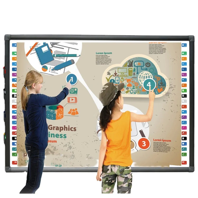 Infrarood touch interactief whiteboard met gratis levenslange software-upgrades interactief whiteboard IWB