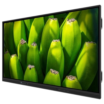 LCD Smart Board 75 86 inch USB HDMI TYPE-C WIFI BT luidsprekers ingebouwde Android PC Media Player voor lezing Stage Hall