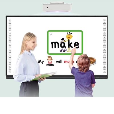 Android 14 Windows centraal besturingssysteem 2*15W luidsprekers camera microfoon ingebouwd projector board usb-poort computer pc