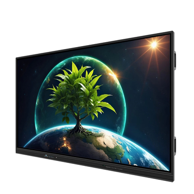 LCD Smart Board 86 inch Android 14 met 8+128G 40 touchpoints wifi bt hdmi gekalibreerde software voor school kantoorwerk