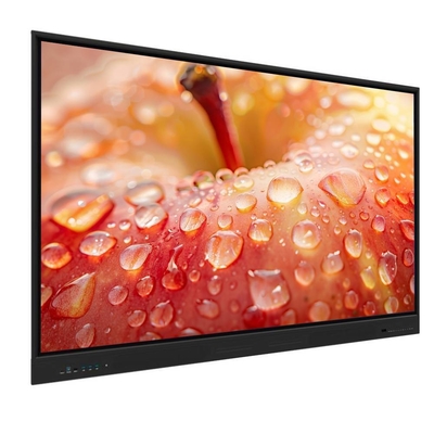 Interactieve touchscreen monitor 98 inch Smart TV Met Android Windows OS Webcam Mic Internet Voor onderwijs in de vergaderzaal