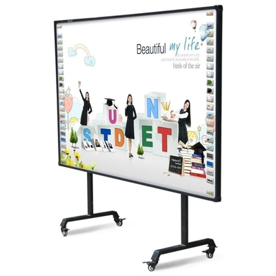 IR Interactief Whiteboard 82 96 Inch 20 Touch Points 16:9 4:3 Projectietafel USB-verbinding voor kinderdagverblijf