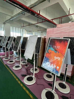 32 inch touchscreen draagbaar mobiel slim scherm met stand