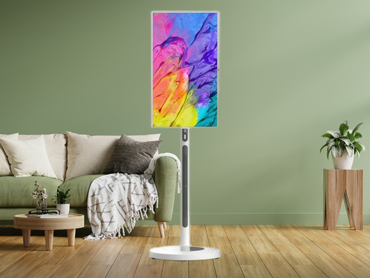 iBoard 32 inch draagbare draagbare tv Android 13 touchscreen display met batterij interactieve draagbare slimme tv