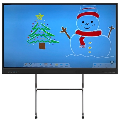 Nieuwste Android 14 LCD Smart Board 75" Interactief Flat Panel Voor Onderwijs Werkplek