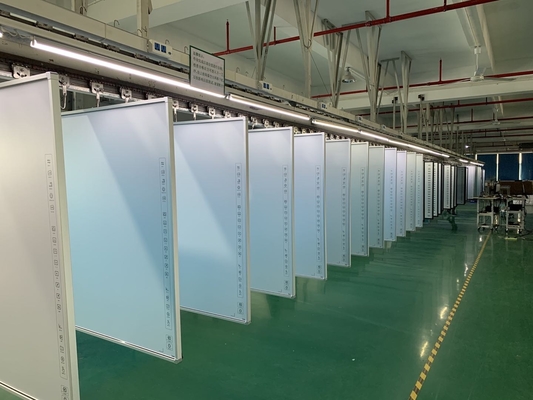 3840*2160 Resolutie Multi Touch Whiteboard Met Keramische oppervlakte Zwart Frame