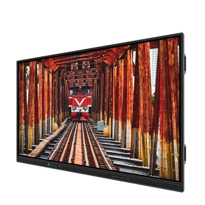 IR Interactief Whiteboardge 98 105 110 inch Groot scherm slimme tv voor media klaskamer vergaderkamer video kamer Android touch wifi VGA Audio PC aangesloten
