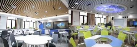 4K-resolutie en wisselstroomvoorziening Interactief platte scherm voor lezingen