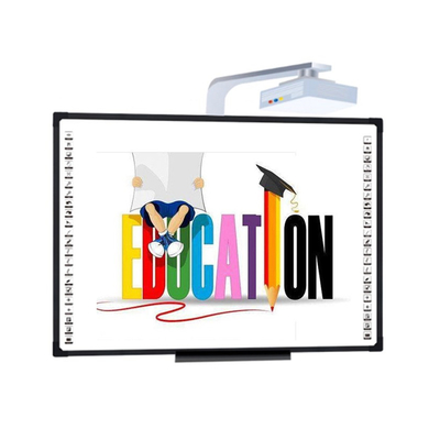 Infrarood Interactief Whiteboard 82 96 102 120 Inch All in One luidspreker Side Bar Android PC