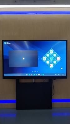 110 inch IBoard Interactief Whiteboard Touch Screen TV Interactief Whiteboard Met 48MP Camera, 4K UHD Touchscreen Display, 8ms Reactietijd, Android OS, Open App Ecosystem For School Conference
