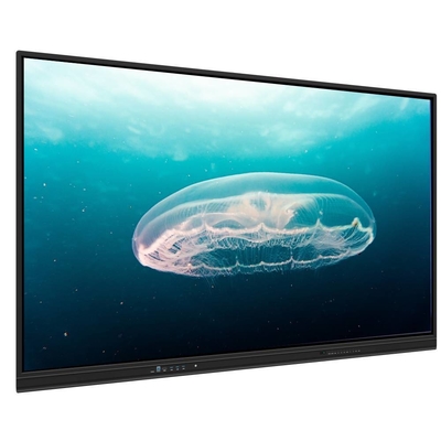 Interactief platte paneel 98 105 110 inch Android wint Laptop draadloos delen RJ45 MIC In met krachtige software voor conferentie klas Online e-learning