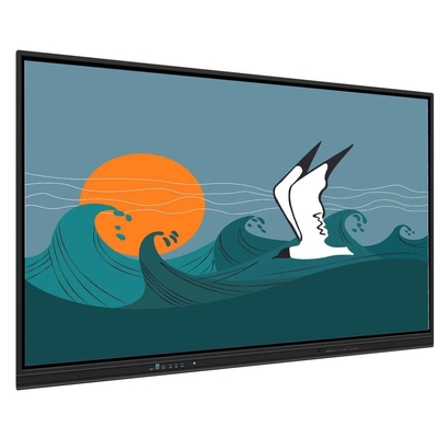 Touch Method Finger Pen Smart Board Met ingebouwde luidsprekers LCD Smart Board 65 75 86 98 Inch Onderwijzingssoftware Screen Recorder Screenshot Draadloos delen Voor het trainen klaslokaal