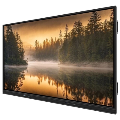 Interactieve touchscreen monitor 75 inch Android Computer Wifi Bluetooth Hotspot afstandsbediening Multi User Internet Voor klaslokaal kantoor vergaderruimte