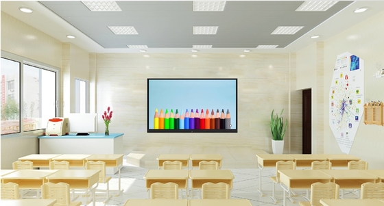 Nieuwere versie Android-systeem Interactief platte paneel met hoog contrast 1200:1 En cursorsnelheid 100 Dot/S 20 Touch Point ondersteund met scherm delen interactief whiteboard