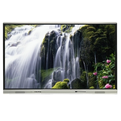 15W * 2 luidsprekers en Android-besturingssysteem Interactief platte scherm voor lezingen
