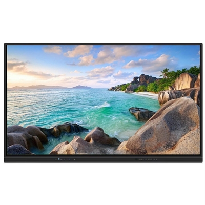 4K-resolutie Interactief vlakke paneel 350 Helderheid Hoge helderheid En 15W * 2 luidsprekers Android 13 Interactief whiteboard Voor schoolonderwijs En vergadering