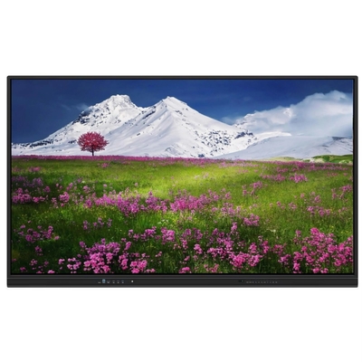 Factory Direct Android 14 Interactief platte paneel met hoog contrast 1200:1 en cursorsnelheid 100 Dot/S 20 Touch Point ondersteund met Screen Share Interactief whiteboard
