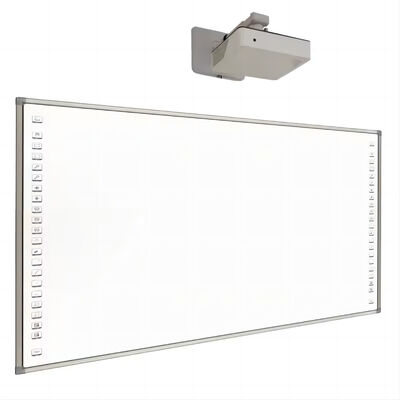 450 D/m2 LED Interactief Whiteboard met 2x 15W luidsprekers en Multi-Touch 40 punten voor verbeterde samenwerking