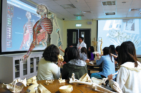 LED-scherm interactief aanraakscherm Whiteboard 5000:1 Contrast Ideaal voor samenwerkend leren