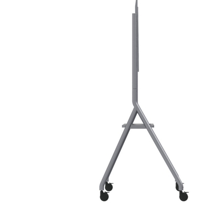 IBoard 55-86 inch beschikbaar mobiele tv-beugel vloerstand tv-trolley cart all-in-one display met wielen