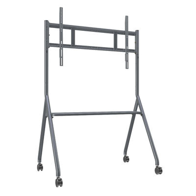 IBoard 55-86 inch beschikbaar mobiele tv-beugel vloerstand tv-trolley cart all-in-one display met wielen
