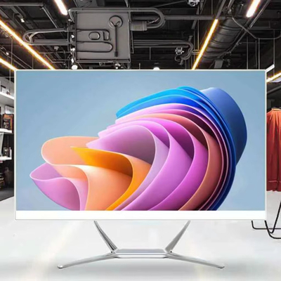 Fabriek OEM 21.5' 23.8' 27' Inch Desktop Monitor met ingebouwde webcam All-in-one Android en Win systeem met capacitieve touch