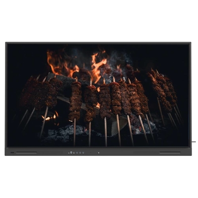 LCD Smart Board 65 75 86 Inch Online upgrade 4K Touchscreen Display Met onderwijshulpmiddelen Software voor Zoom Teams vergaderen onderwijs gebruik