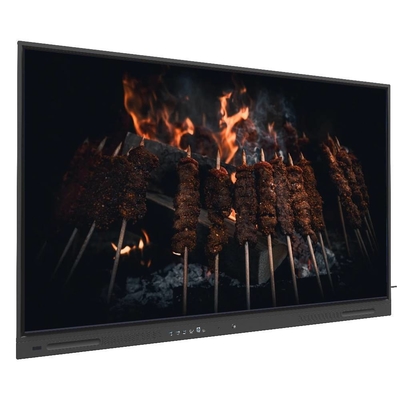 LCD Smart Board 65 75 86 Inch Online upgrade 4K Touchscreen Display Met onderwijshulpmiddelen Software voor Zoom Teams vergaderen onderwijs gebruik