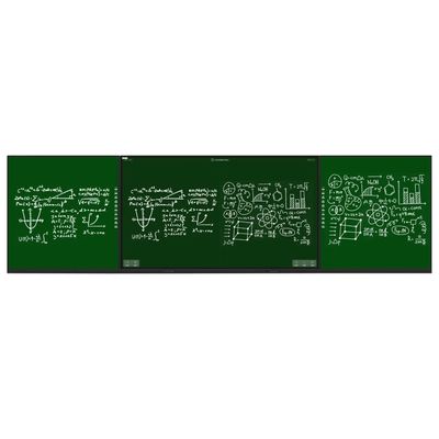 Scholen Blackboard Onderwijs Groen bord Multimedia Push-pull Whiteboard Magnetisch Groot Blackboard Voor training en klasgebruik