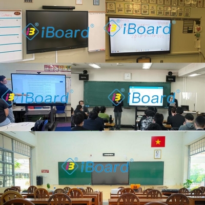 System Upgrade Made Simple Interactive Flat Panel Display met infrarood touch en afstandsopwaardering via internetnetwerk