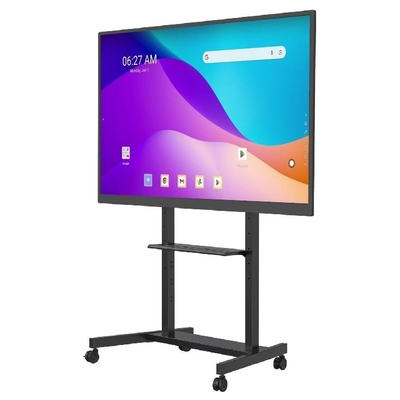 Interactieve whiteboard stand Draagbare verplaatsbare trolley cart Smart TV stand 42-86 inch