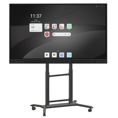 Fabrieksprijs 4k 55 65 75 85 96 110 Inch Touch Screen Multi-taal Software Lcd Smart Android Interactief bord