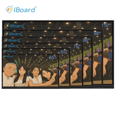 55 65 75 86 98 inch 4K LCD Interactief Whiteboard Touch Panel Smart Screen Klaslokaal Elektronisch Board Digitaal Smart Board voor onderwijs