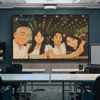 4 3 Ratio Iboard Interactief whiteboard met VGA-connectiviteit en Android 11 8 64G