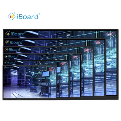 Intelligent Blackboard met 75 86 inch Android touch panel board met camera en microfoon voor onderwijs en opleiding