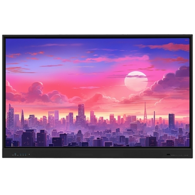 High-end Android (16+256GB) 75 inch Interactief platte paneel Ondersteuning dubbele systeem