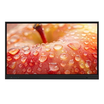 LED Interactief Whiteboard 86 98 110 Inch Android 13 14 LCD Smart Board Respons 5-8 Ms vergadersoftware compatibel met camera en microfoon en mobiele stand