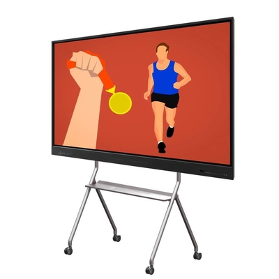 Zwart kleur Draagbaar interactief whiteboard met handmatige kalibratie USB-interface en OEM-kleur