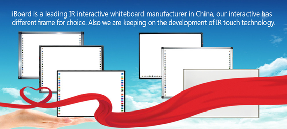 Iron Sheet IR interactief whiteboard met Windows-besturingssysteem en USB-gegevenspoort