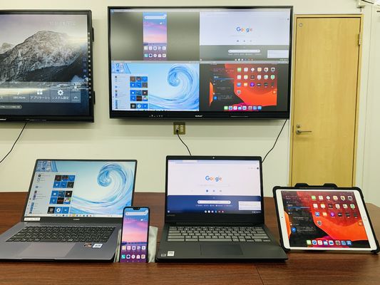 System Upgrade Made Simple Interactive Flat Panel Display met infrarood touch en afstandsopwaardering via internetnetwerk