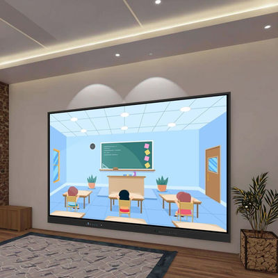 4K Android 14 Interactief bord 86 inch Multimedia Smart Whiteboard Elektronisch aanraakscherm Display voor vergaderingen klaslokaal
