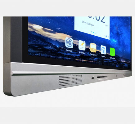 IBoard 3840X2160 Resolutie Infrarood Multi Touch Screen Interactief Flat Panel met Dual System Android Windows voor kantoor en onderwijs
