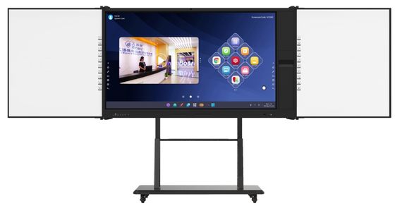 iBoard Factory Android 14 8+128G Interactief platte paneel met hoog contrast 1200:1 En cursorsnelheid 100 Dot/S 20 Touch Point ondersteund met Screen Share Interactief whiteboard