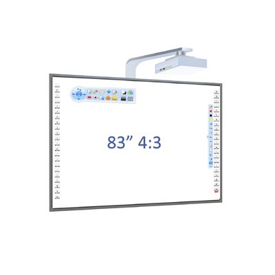 20 Touch Points Iboard Interactief whiteboard met aluminium frame materiaal en mobiele stand