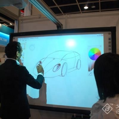 20 Touch Points Iboard Interactief whiteboard met aluminium frame materiaal en mobiele stand