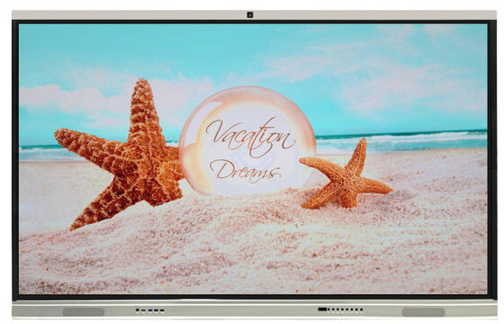 86-inch interactief flatpanel multi-touchdisplay voor schoolvergaderruimte
